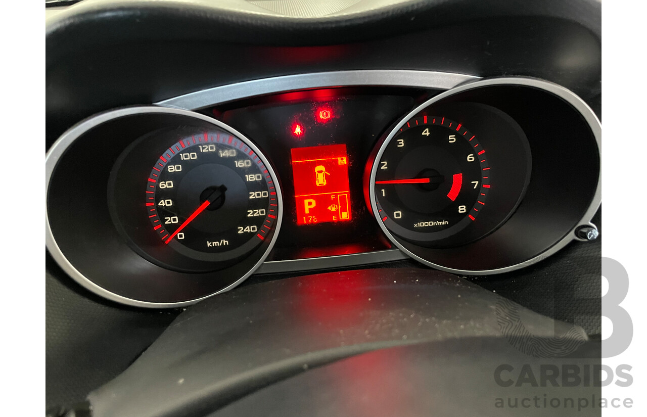 08/2007 Mitsubishi Outlander XLS 4x4 ZG 4D Wagon Silver Or Chrome 2.4L