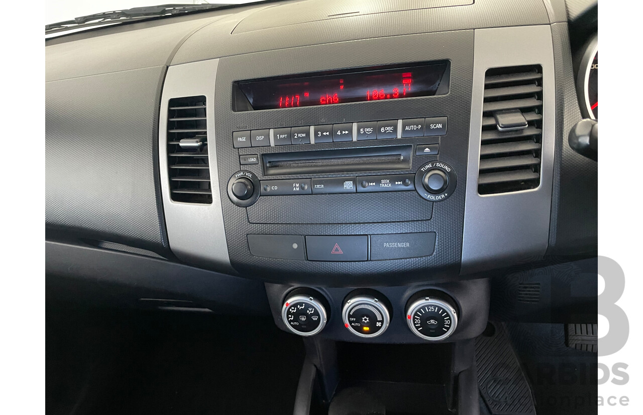 08/2007 Mitsubishi Outlander XLS 4x4 ZG 4D Wagon Silver Or Chrome 2.4L