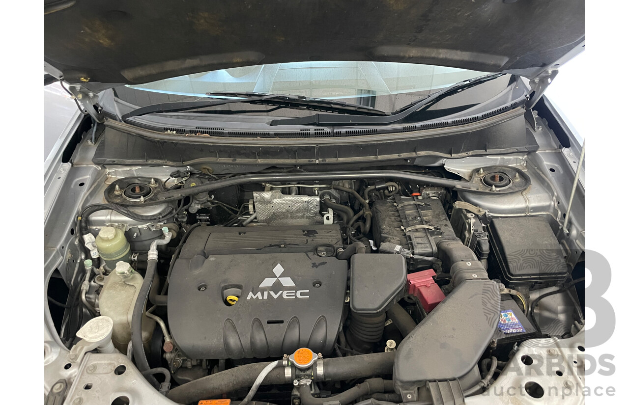 08/2007 Mitsubishi Outlander XLS 4x4 ZG 4D Wagon Silver Or Chrome 2.4L