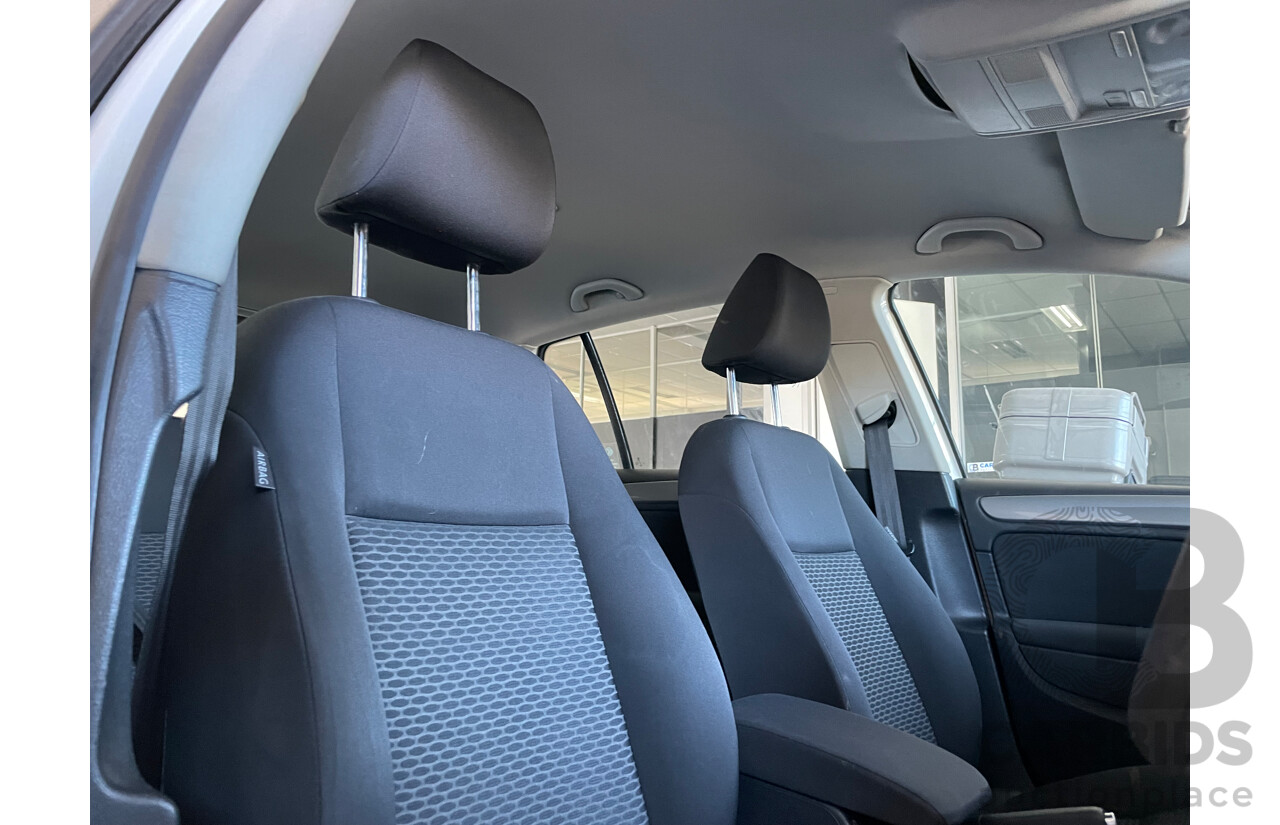 03/2012 Volkswagen Golf 77 TSI FWD 1K MY12 5D Hatchback White 1.2L