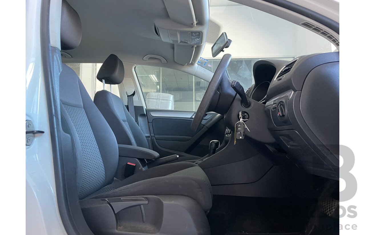 03/2012 Volkswagen Golf 77 TSI FWD 1K MY12 5D Hatchback White 1.2L