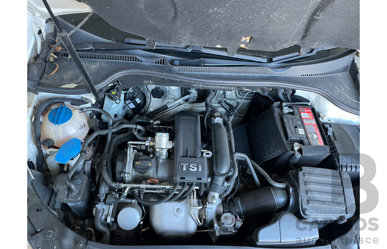 03/2012 Volkswagen Golf 77 TSI FWD 1K MY12 5D Hatchback White 1.2L