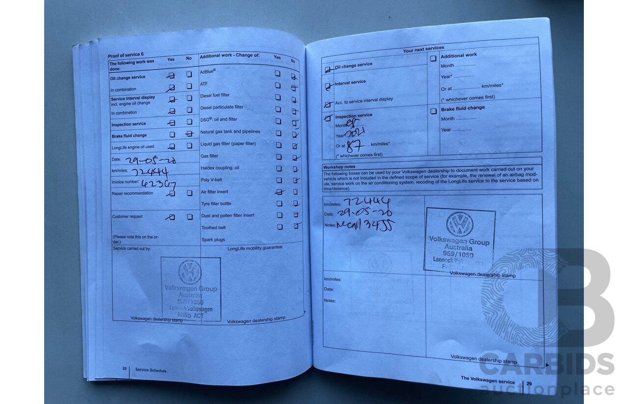 03/2012 Volkswagen Golf 77 TSI FWD 1K MY12 5D Hatchback White 1.2L