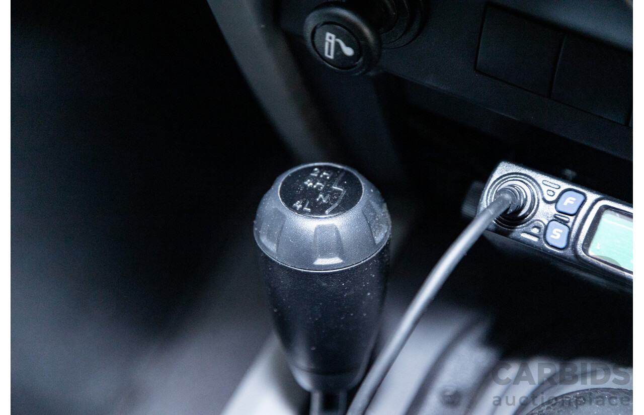 11/2010 Jeep Wrangler Unlimited Sport (4x4) JK MY09 4D Hardtop Convertible Silver V6 3.8L