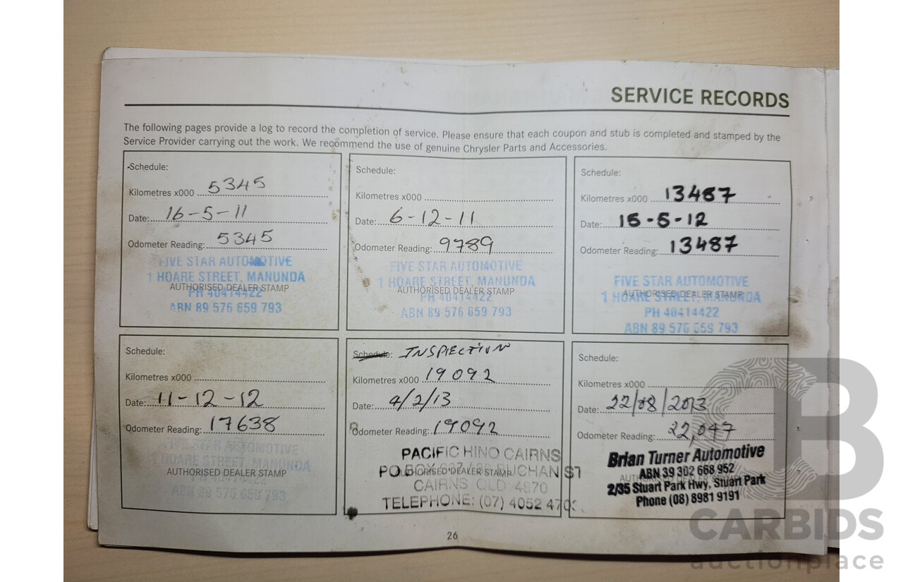 11/2010 Jeep Wrangler Unlimited Sport (4x4) JK MY09 4D Hardtop Convertible Silver V6 3.8L