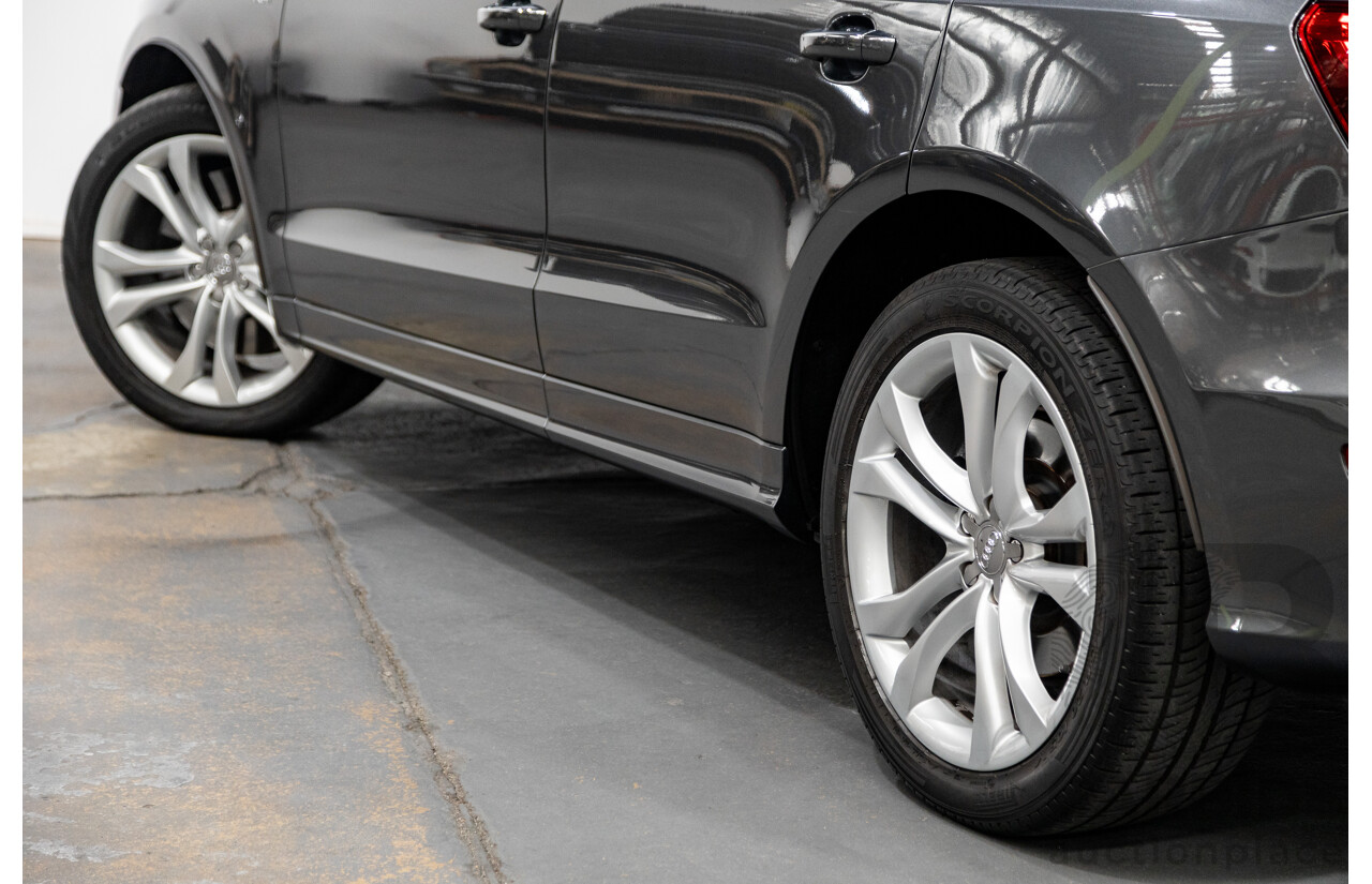 04/2015 Audi SQ5 3.0 TDI Quattro (AWD) 8R MY15 5D Wagon Metallic Grey Turbo Diesel V6 3.0L