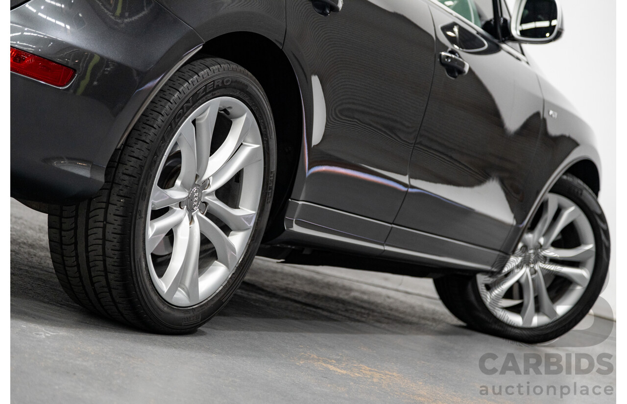 04/2015 Audi SQ5 3.0 TDI Quattro (AWD) 8R MY15 5D Wagon Metallic Grey Turbo Diesel V6 3.0L