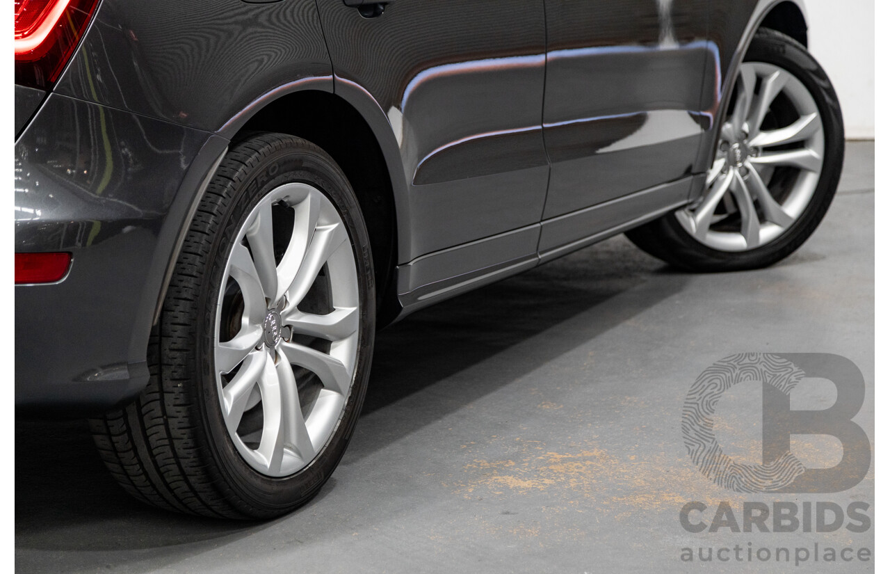 04/2015 Audi SQ5 3.0 TDI Quattro (AWD) 8R MY15 5D Wagon Metallic Grey Turbo Diesel V6 3.0L