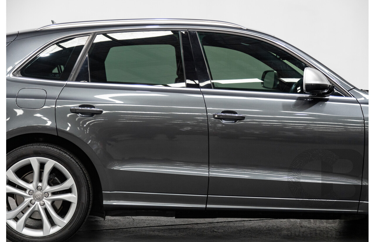 04/2015 Audi SQ5 3.0 TDI Quattro (AWD) 8R MY15 5D Wagon Metallic Grey Turbo Diesel V6 3.0L