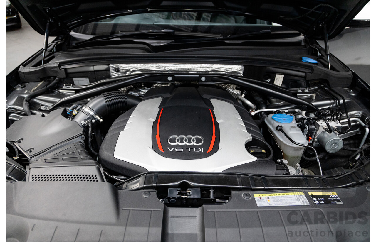 04/2015 Audi SQ5 3.0 TDI Quattro (AWD) 8R MY15 5D Wagon Metallic Grey Turbo Diesel V6 3.0L
