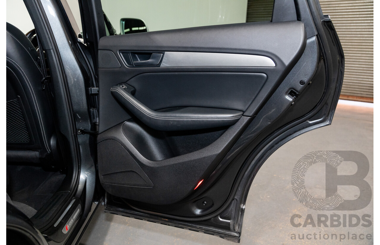 04/2015 Audi SQ5 3.0 TDI Quattro (AWD) 8R MY15 5D Wagon Metallic Grey Turbo Diesel V6 3.0L