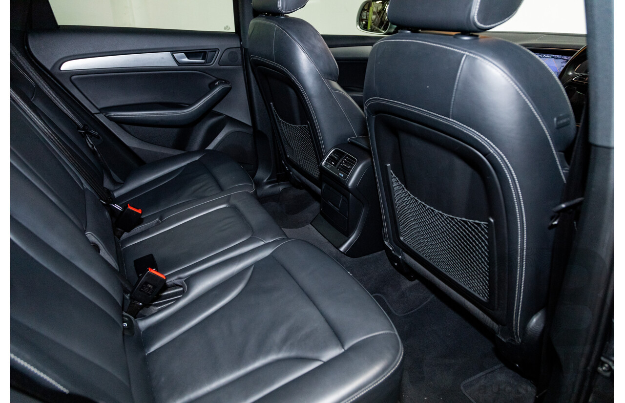 04/2015 Audi SQ5 3.0 TDI Quattro (AWD) 8R MY15 5D Wagon Metallic Grey Turbo Diesel V6 3.0L