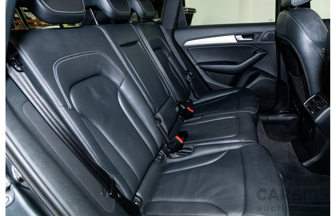 04/2015 Audi SQ5 3.0 TDI Quattro (AWD) 8R MY15 5D Wagon Metallic Grey Turbo Diesel V6 3.0L