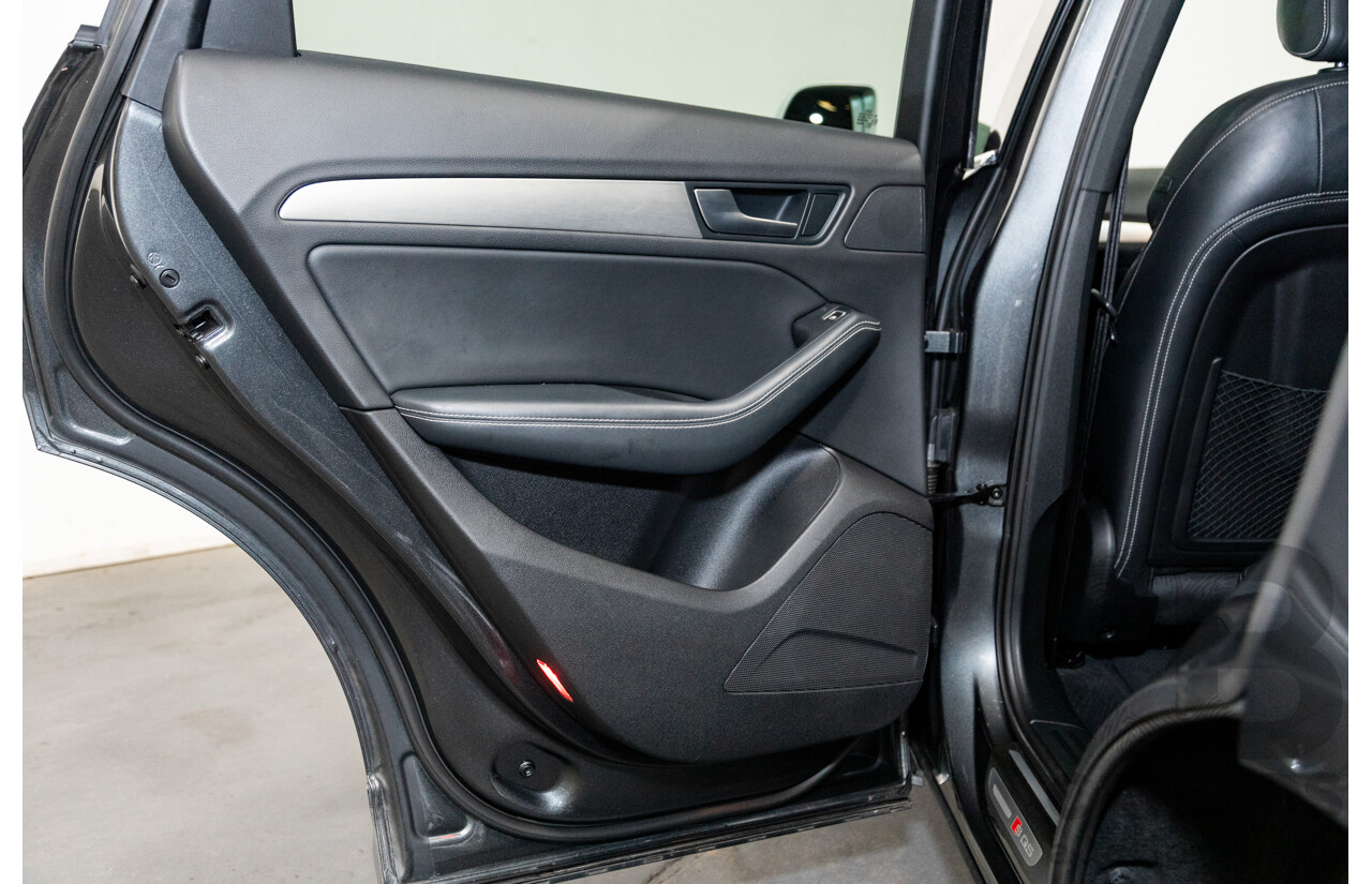 04/2015 Audi SQ5 3.0 TDI Quattro (AWD) 8R MY15 5D Wagon Metallic Grey Turbo Diesel V6 3.0L