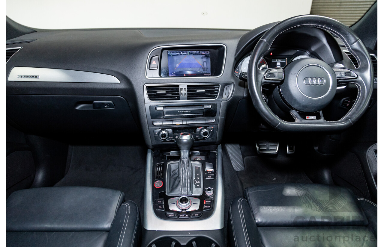 04/2015 Audi SQ5 3.0 TDI Quattro (AWD) 8R MY15 5D Wagon Metallic Grey Turbo Diesel V6 3.0L