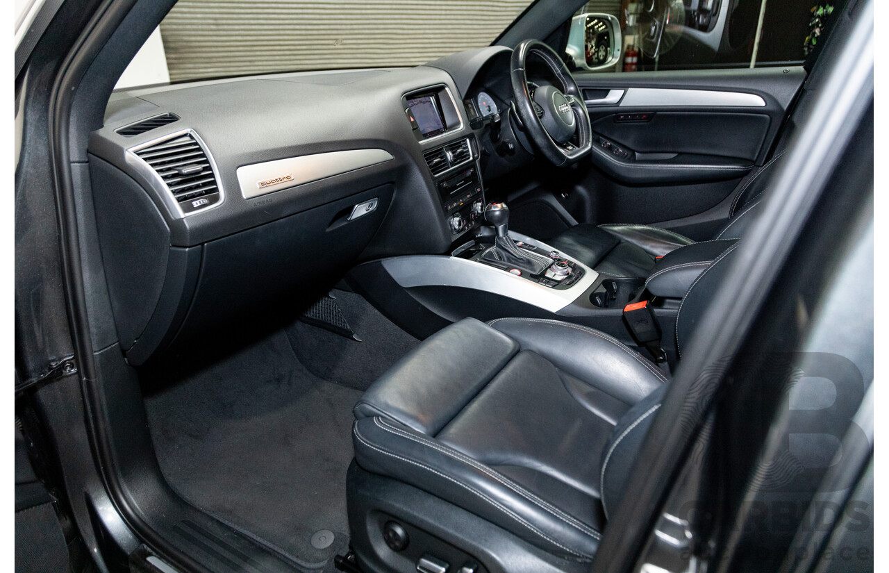 04/2015 Audi SQ5 3.0 TDI Quattro (AWD) 8R MY15 5D Wagon Metallic Grey Turbo Diesel V6 3.0L