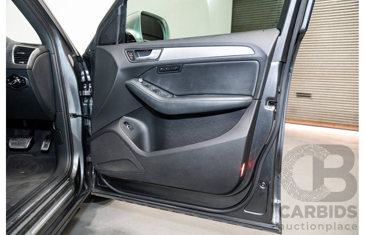 04/2015 Audi SQ5 3.0 TDI Quattro (AWD) 8R MY15 5D Wagon Metallic Grey Turbo Diesel V6 3.0L