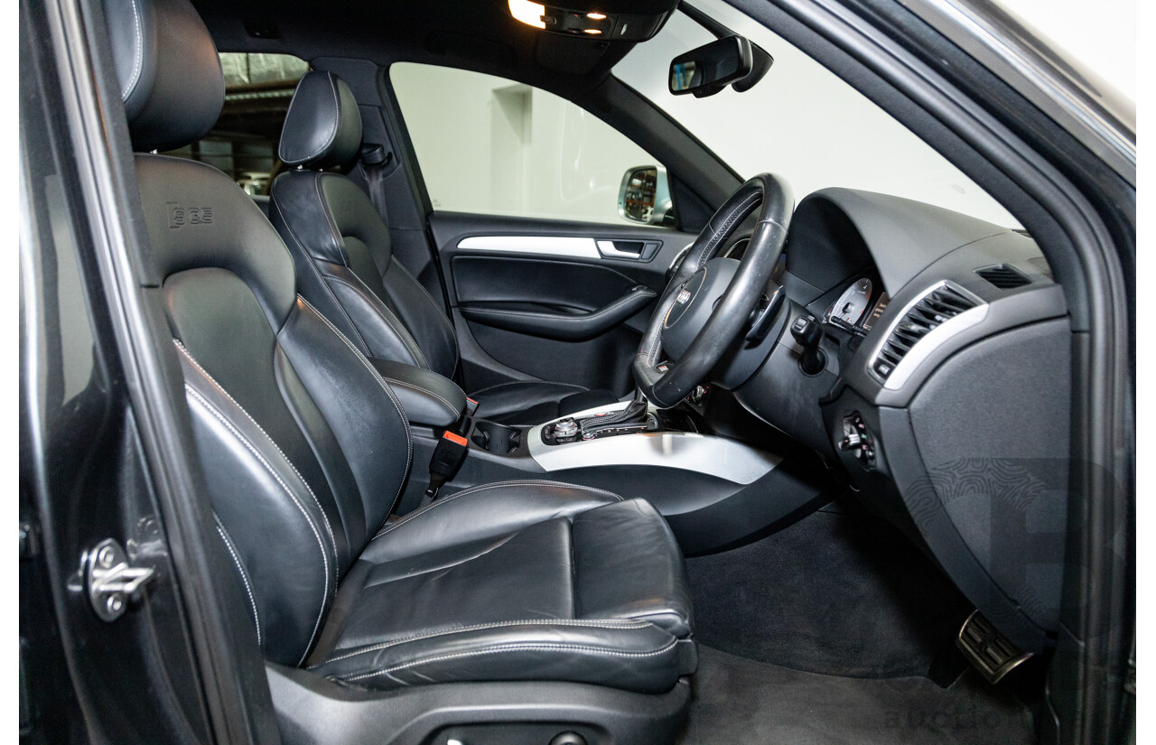 04/2015 Audi SQ5 3.0 TDI Quattro (AWD) 8R MY15 5D Wagon Metallic Grey Turbo Diesel V6 3.0L