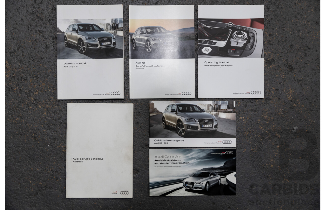 04/2015 Audi SQ5 3.0 TDI Quattro (AWD) 8R MY15 5D Wagon Metallic Grey Turbo Diesel V6 3.0L