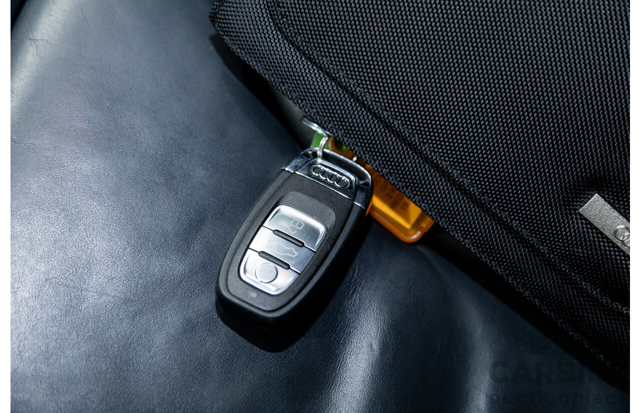 04/2015 Audi SQ5 3.0 TDI Quattro (AWD) 8R MY15 5D Wagon Metallic Grey Turbo Diesel V6 3.0L