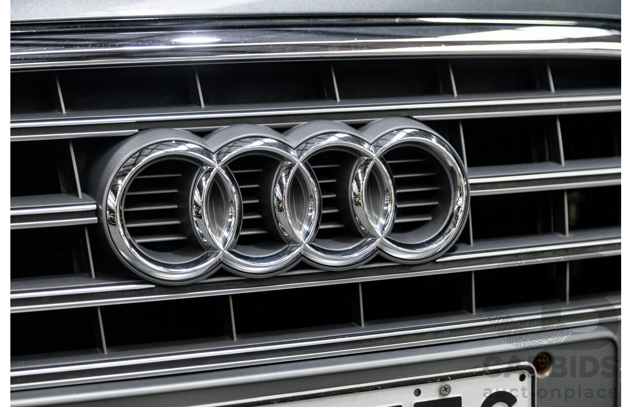 04/2015 Audi SQ5 3.0 TDI Quattro (AWD) 8R MY15 5D Wagon Metallic Grey Turbo Diesel V6 3.0L