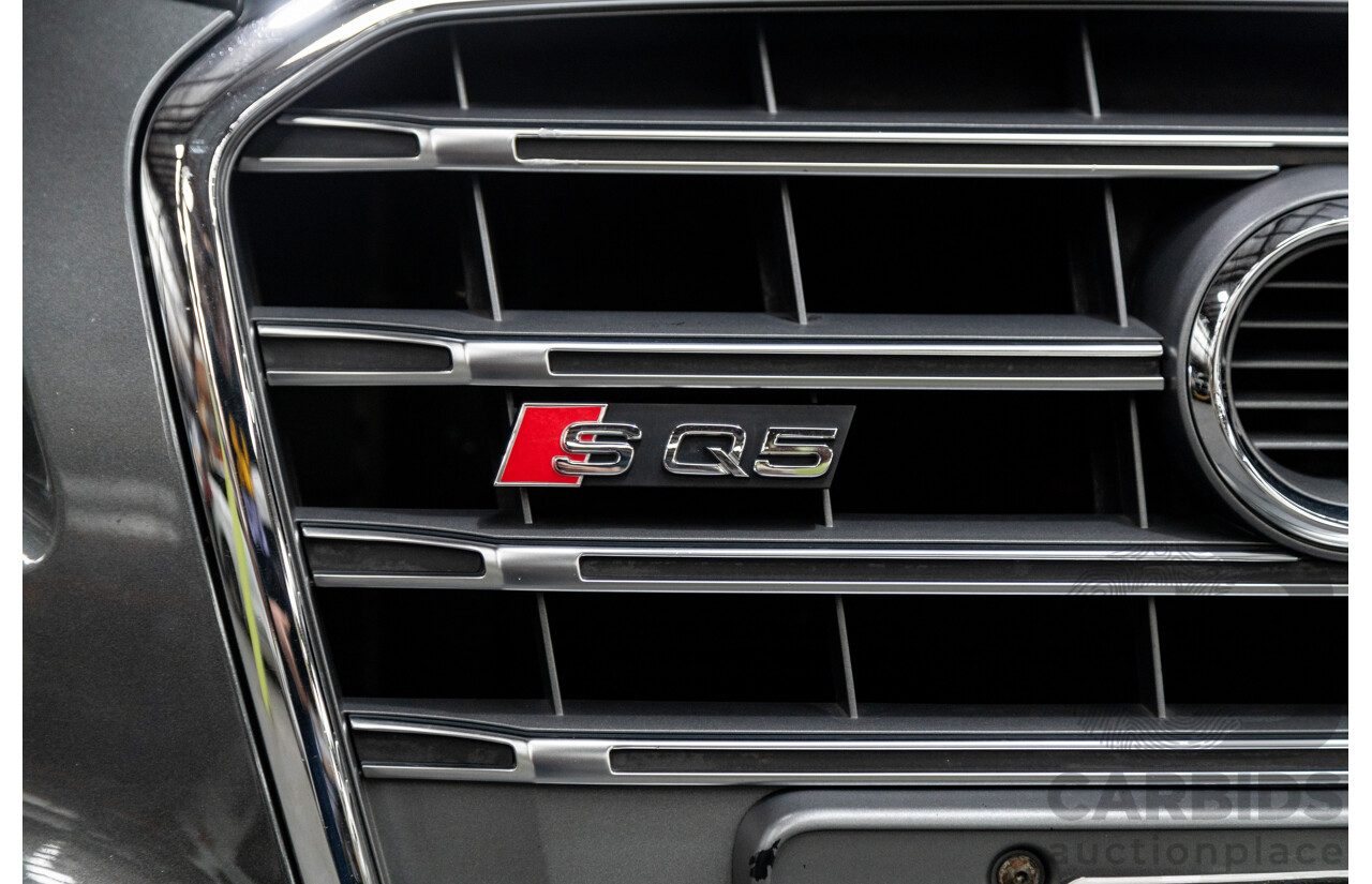 04/2015 Audi SQ5 3.0 TDI Quattro (AWD) 8R MY15 5D Wagon Metallic Grey Turbo Diesel V6 3.0L
