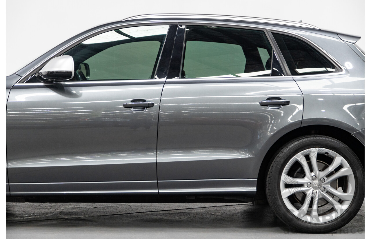 04/2015 Audi SQ5 3.0 TDI Quattro (AWD) 8R MY15 5D Wagon Metallic Grey Turbo Diesel V6 3.0L