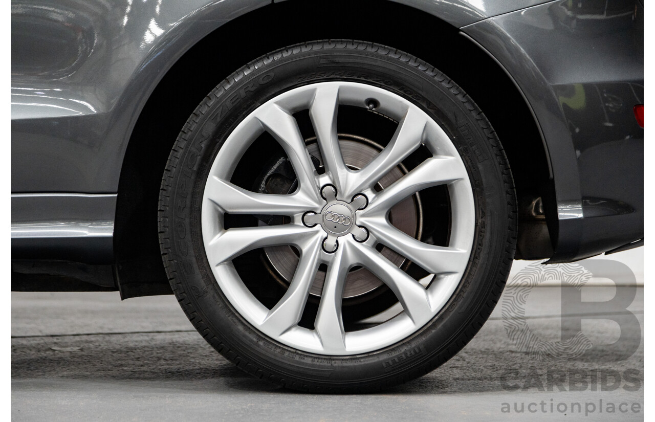 04/2015 Audi SQ5 3.0 TDI Quattro (AWD) 8R MY15 5D Wagon Metallic Grey Turbo Diesel V6 3.0L