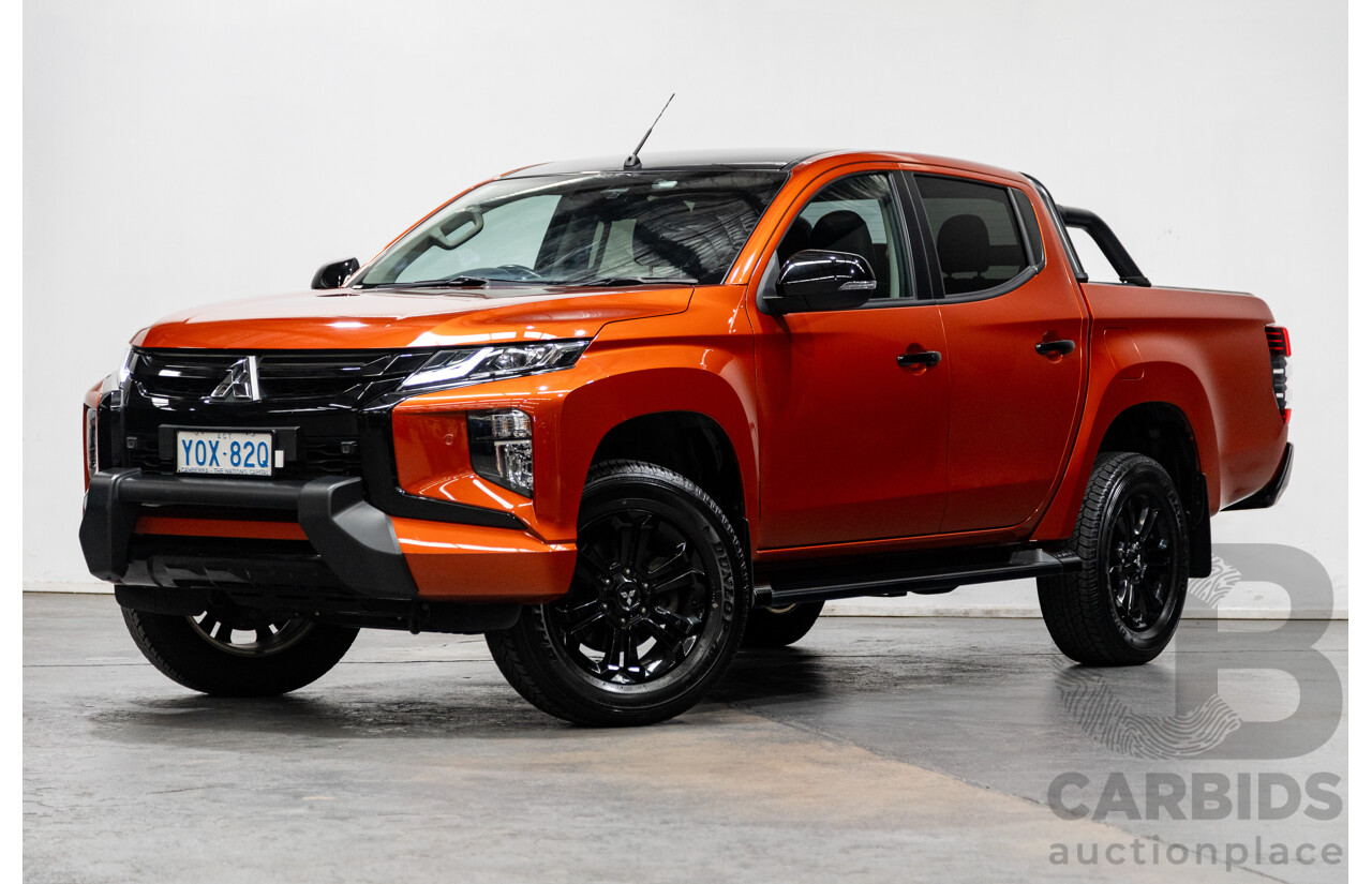 10/2020 Mitsubishi Triton GSR (4x4) MR MY20 Double Cab P/Up Sunflare Orange Turbo Diesel 2.4L