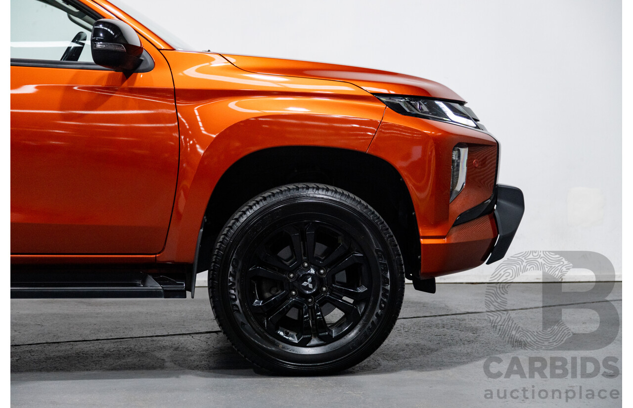 10/2020 Mitsubishi Triton GSR (4x4) MR MY20 Double Cab P/Up Sunflare Orange Turbo Diesel 2.4L