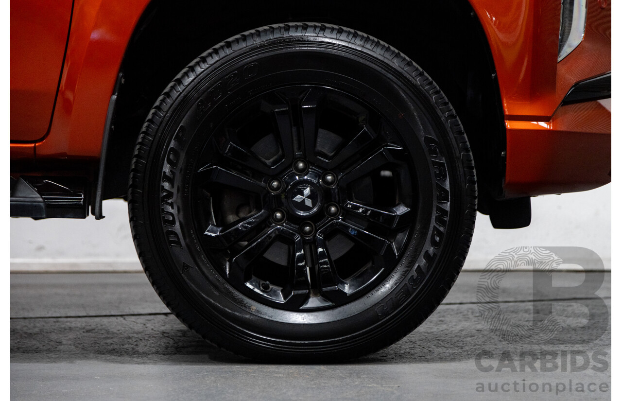 10/2020 Mitsubishi Triton GSR (4x4) MR MY20 Double Cab P/Up Sunflare Orange Turbo Diesel 2.4L