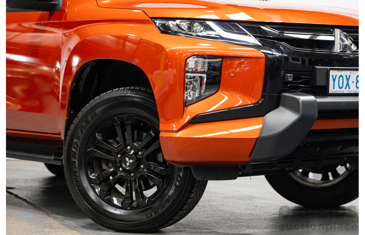 10/2020 Mitsubishi Triton GSR (4x4) MR MY20 Double Cab P/Up Sunflare Orange Turbo Diesel 2.4L