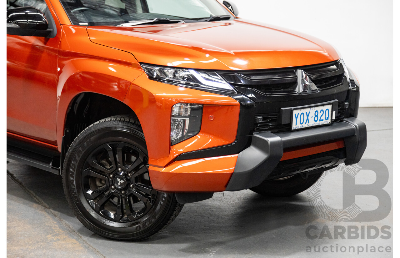 10/2020 Mitsubishi Triton GSR (4x4) MR MY20 Double Cab P/Up Sunflare Orange Turbo Diesel 2.4L