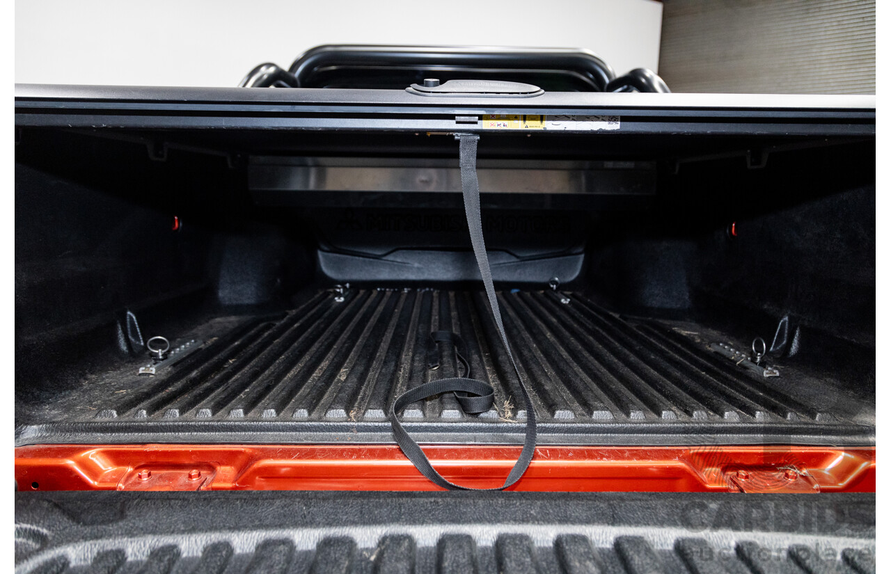 10/2020 Mitsubishi Triton GSR (4x4) MR MY20 Double Cab P/Up Sunflare Orange Turbo Diesel 2.4L