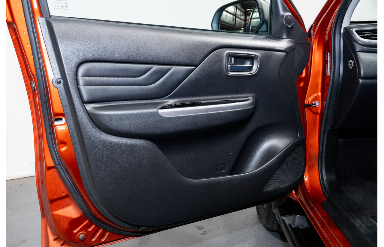 10/2020 Mitsubishi Triton GSR (4x4) MR MY20 Double Cab P/Up Sunflare Orange Turbo Diesel 2.4L