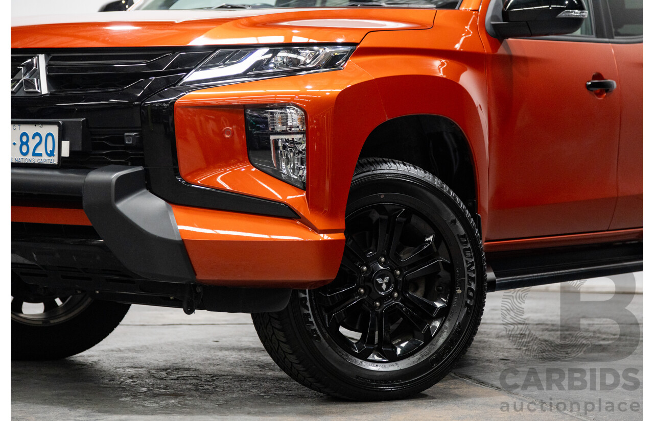 10/2020 Mitsubishi Triton GSR (4x4) MR MY20 Double Cab P/Up Sunflare Orange Turbo Diesel 2.4L