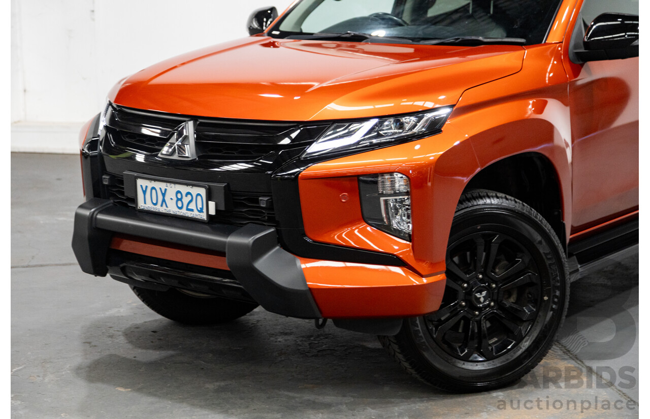 10/2020 Mitsubishi Triton GSR (4x4) MR MY20 Double Cab P/Up Sunflare Orange Turbo Diesel 2.4L