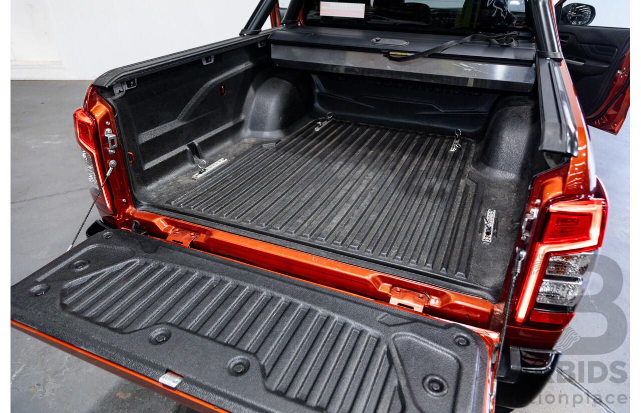 10/2020 Mitsubishi Triton GSR (4x4) MR MY20 Double Cab P/Up Sunflare Orange Turbo Diesel 2.4L