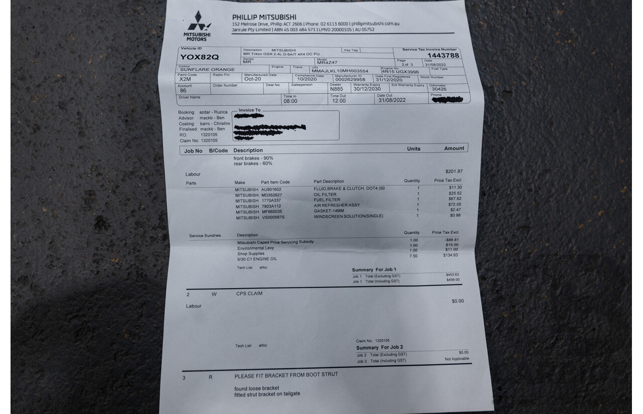 10/2020 Mitsubishi Triton GSR (4x4) MR MY20 Double Cab P/Up Sunflare Orange Turbo Diesel 2.4L