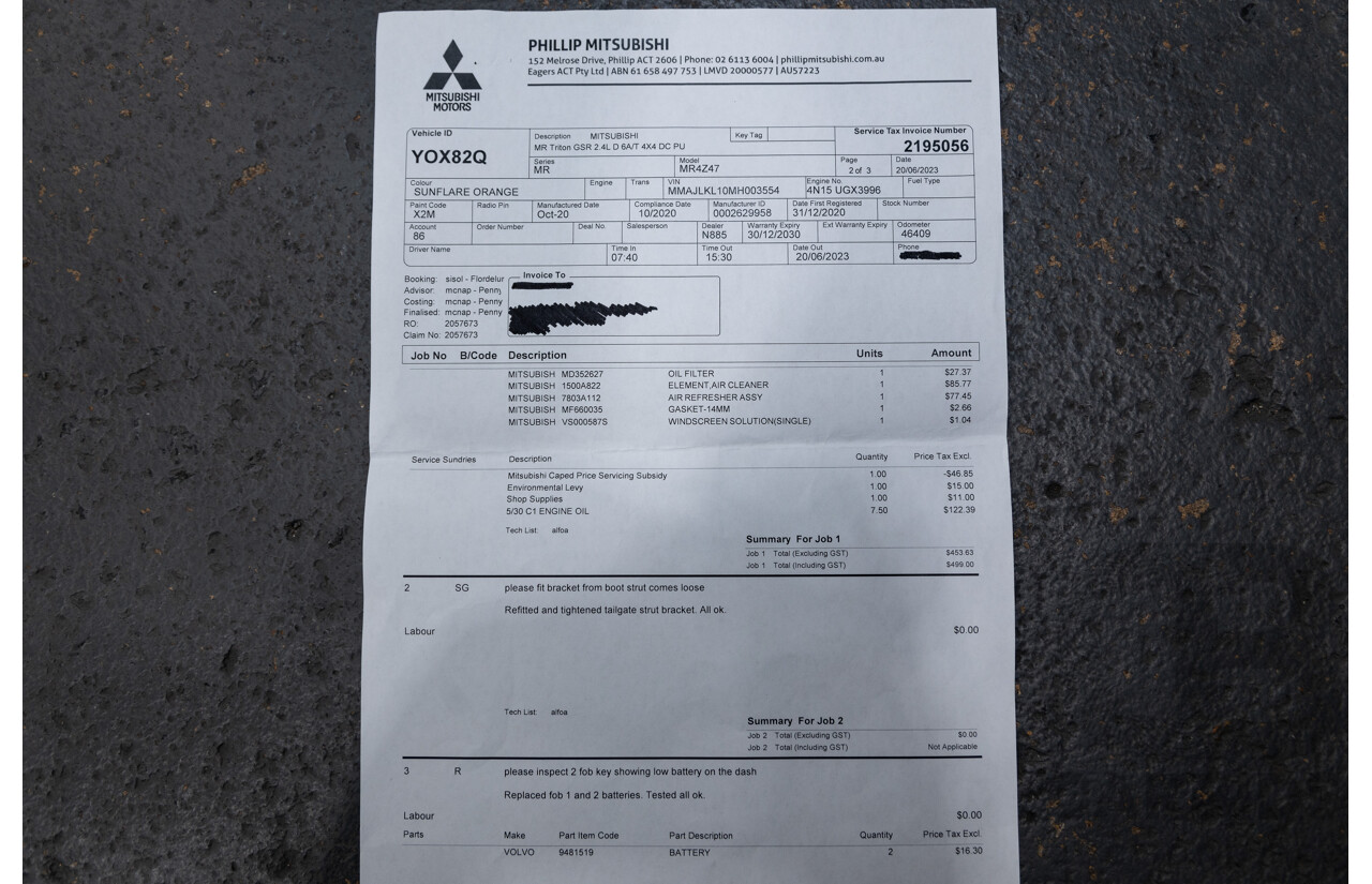 10/2020 Mitsubishi Triton GSR (4x4) MR MY20 Double Cab P/Up Sunflare Orange Turbo Diesel 2.4L