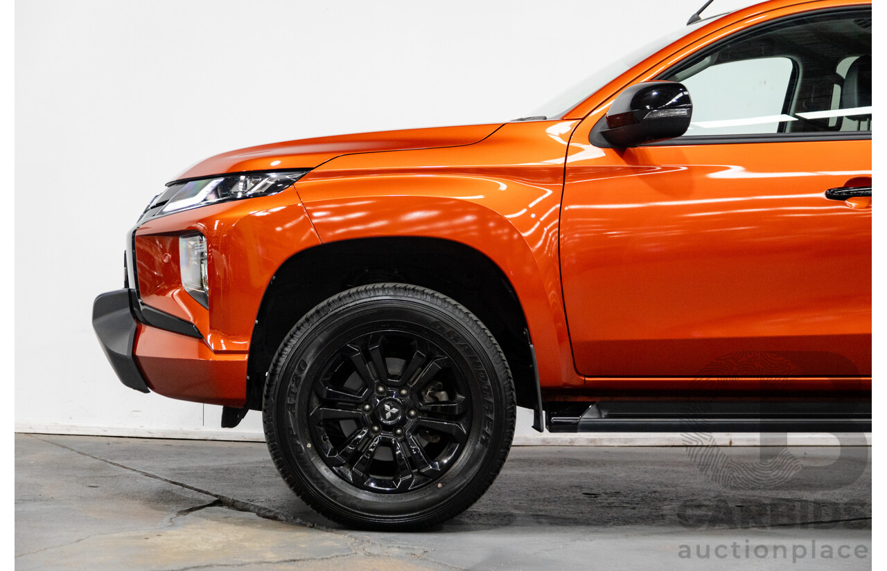 10/2020 Mitsubishi Triton GSR (4x4) MR MY20 Double Cab P/Up Sunflare Orange Turbo Diesel 2.4L