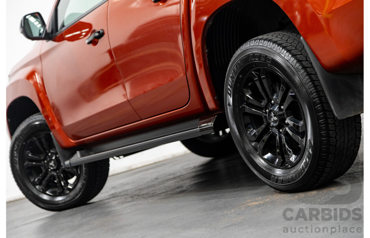 10/2020 Mitsubishi Triton GSR (4x4) MR MY20 Double Cab P/Up Sunflare Orange Turbo Diesel 2.4L
