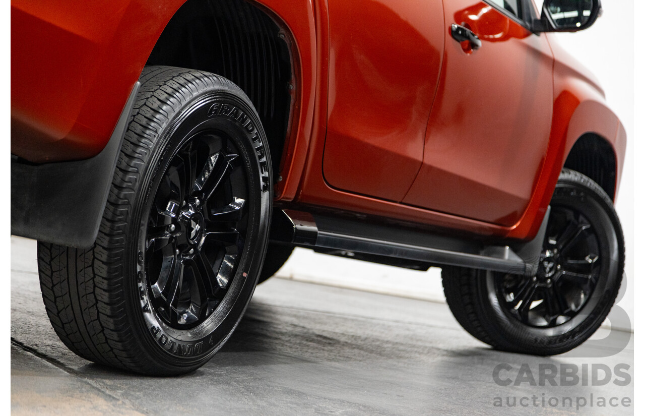 10/2020 Mitsubishi Triton GSR (4x4) MR MY20 Double Cab P/Up Sunflare Orange Turbo Diesel 2.4L