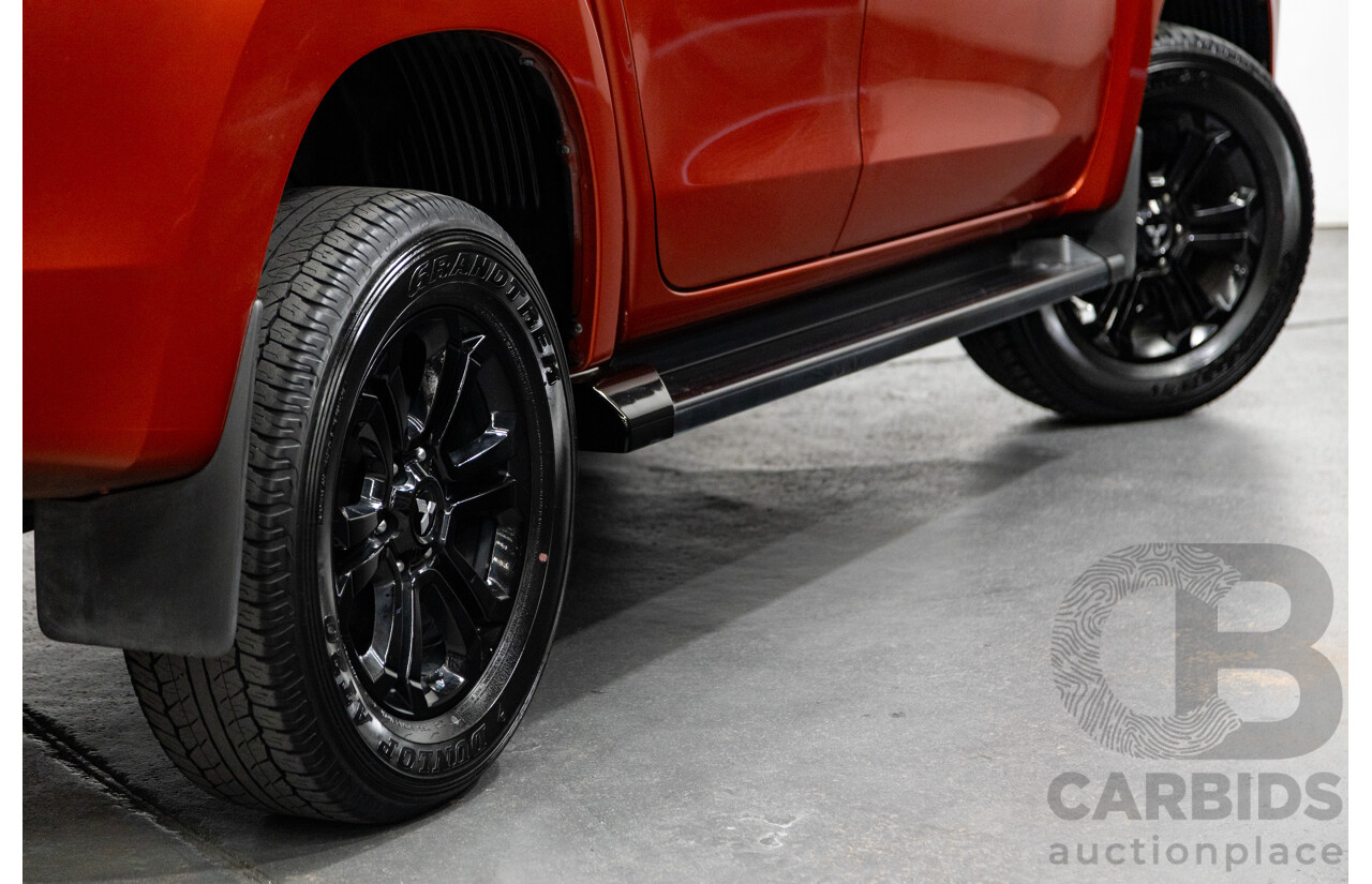 10/2020 Mitsubishi Triton GSR (4x4) MR MY20 Double Cab P/Up Sunflare Orange Turbo Diesel 2.4L