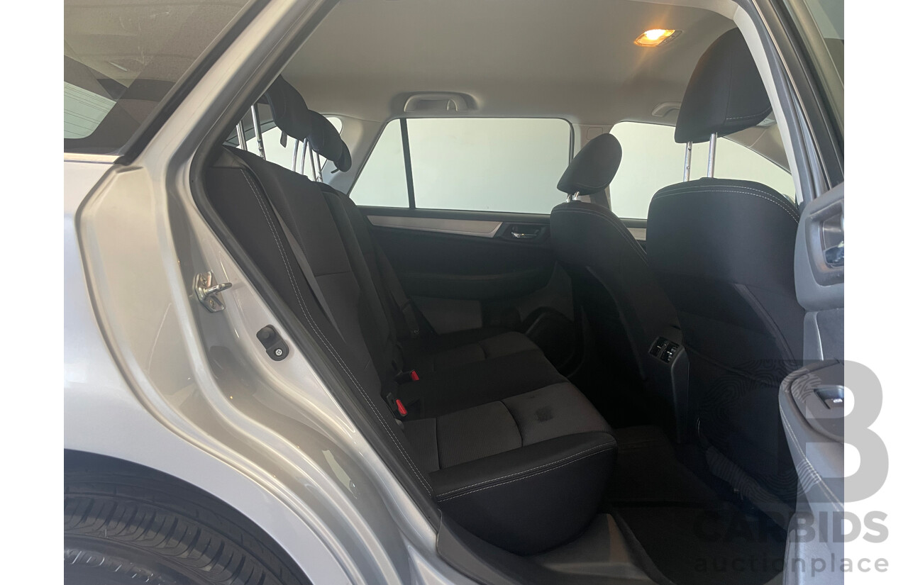02/2015 Subaru Outback 2.0D AWD AWD MY15 4D Wagon Silver 2.0L