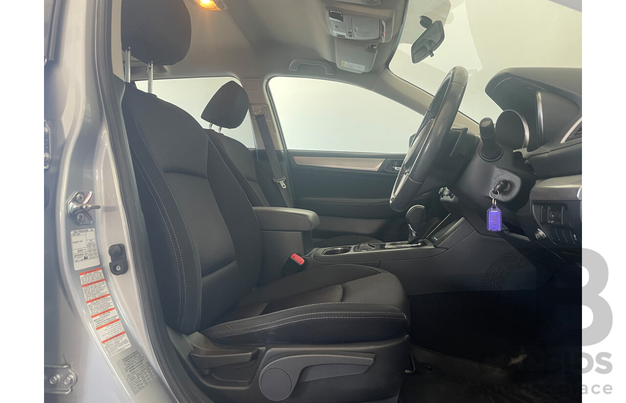 02/2015 Subaru Outback 2.0D AWD AWD MY15 4D Wagon Silver 2.0L