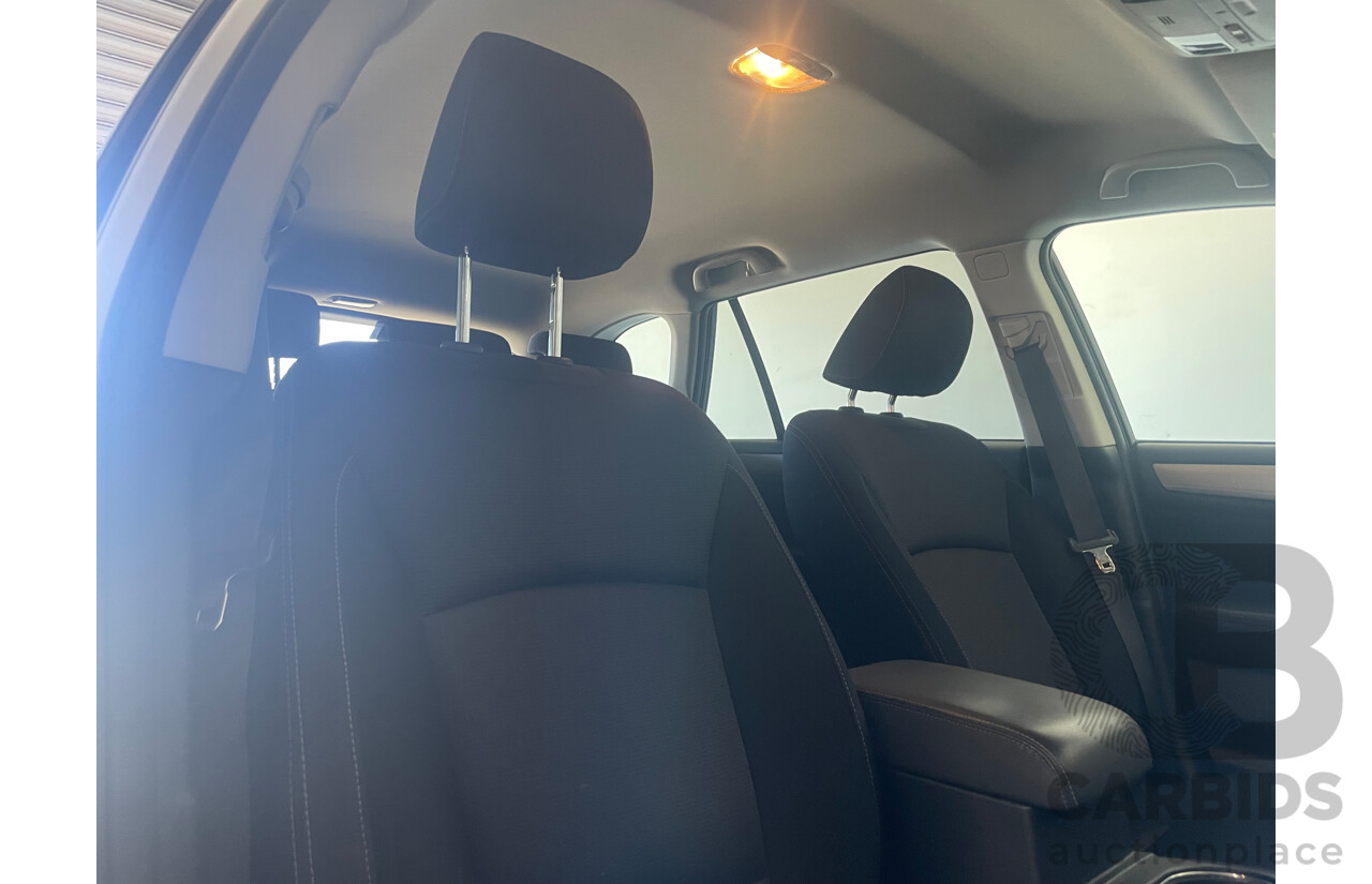 02/2015 Subaru Outback 2.0D AWD AWD MY15 4D Wagon Silver 2.0L