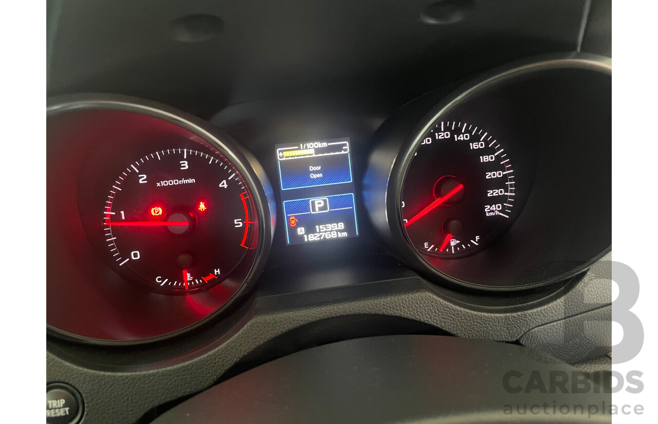 02/2015 Subaru Outback 2.0D AWD AWD MY15 4D Wagon Silver 2.0L