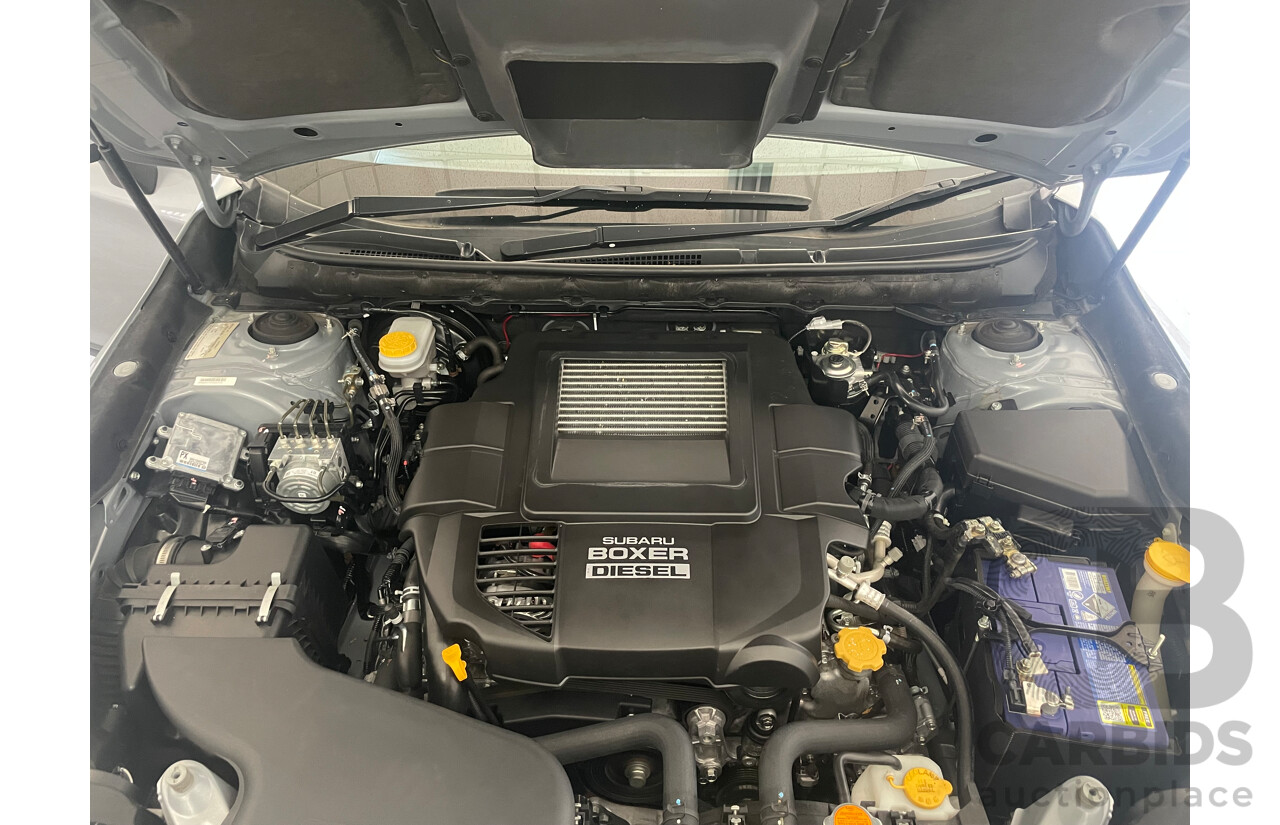 02/2015 Subaru Outback 2.0D AWD AWD MY15 4D Wagon Silver 2.0L