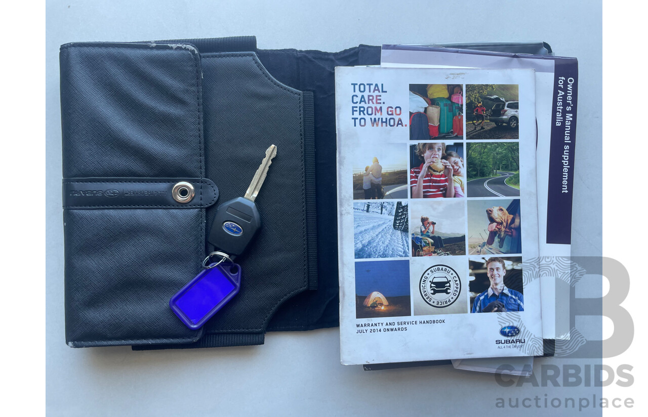 02/2015 Subaru Outback 2.0D AWD AWD MY15 4D Wagon Silver 2.0L